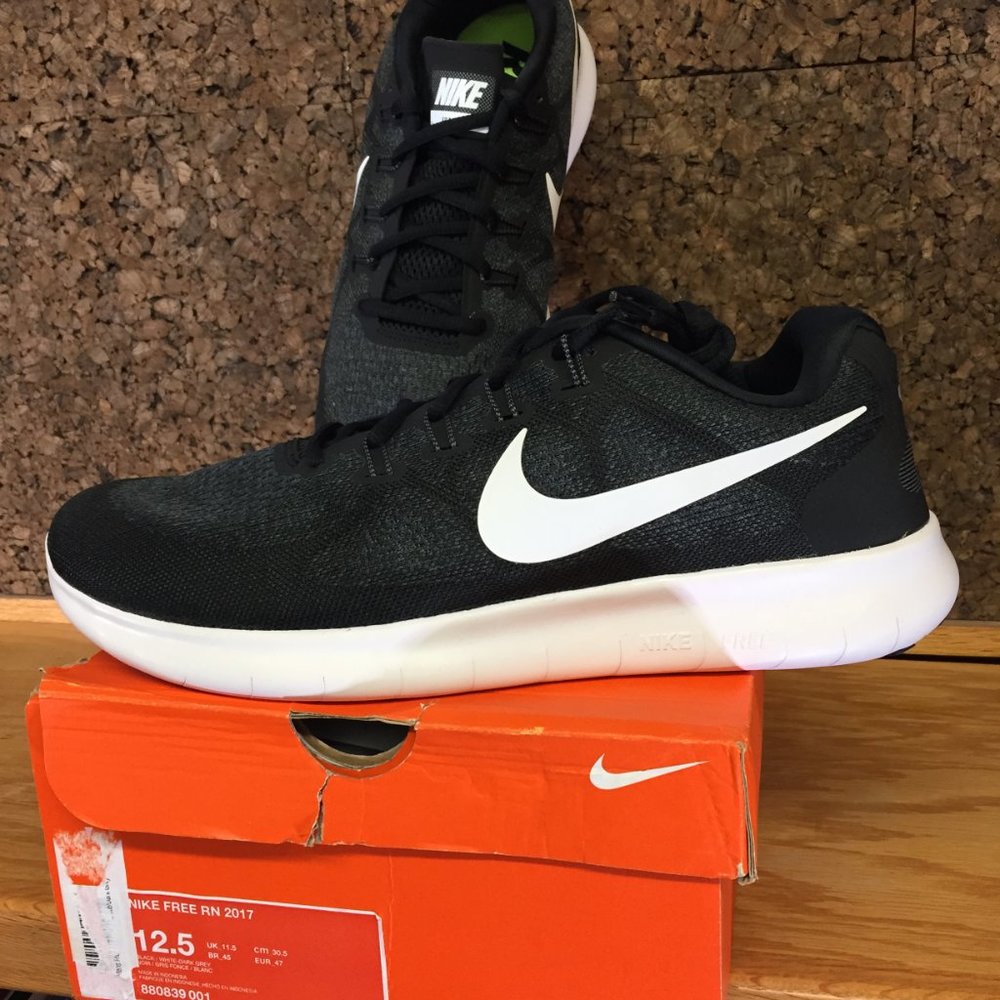 Nike Men's Free RN 2017 Running Shoes, 12.5 - Picture 3 of 6